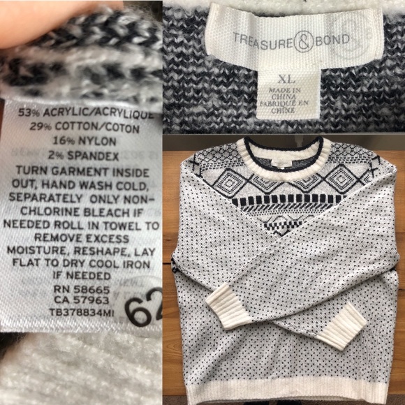 Treasure & Bond Pullover Knit Sweater - Picture 8 of 8